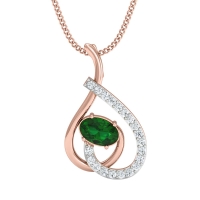 Monika Gold and Diamond Pendant Monika Gold and Diamond Pendant