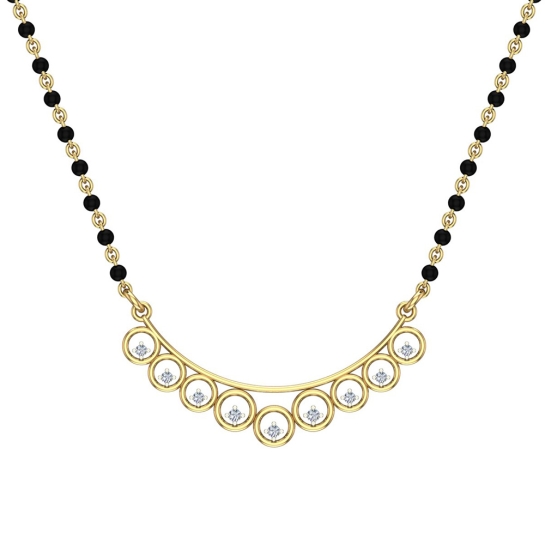 Monroe Diamond Mangalsutra