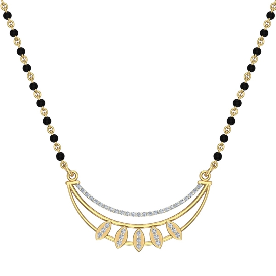 Natalya  Diamond Mangalsutra 