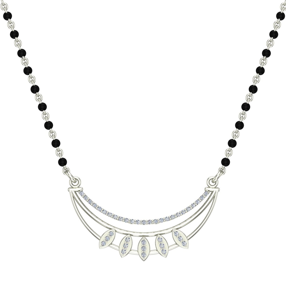Natalya  Diamond Mangalsutra 