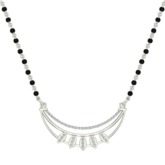 Natalya  Diamond Mangalsutra 