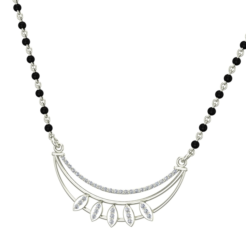 Natalya  Diamond Mangalsutra 