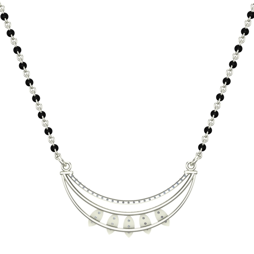 Natalya  Diamond Mangalsutra 