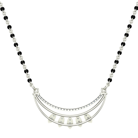 Natalya  Diamond Mangalsutra 
