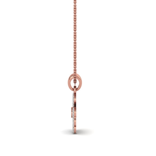 Neel Blossom Diamond Pendant