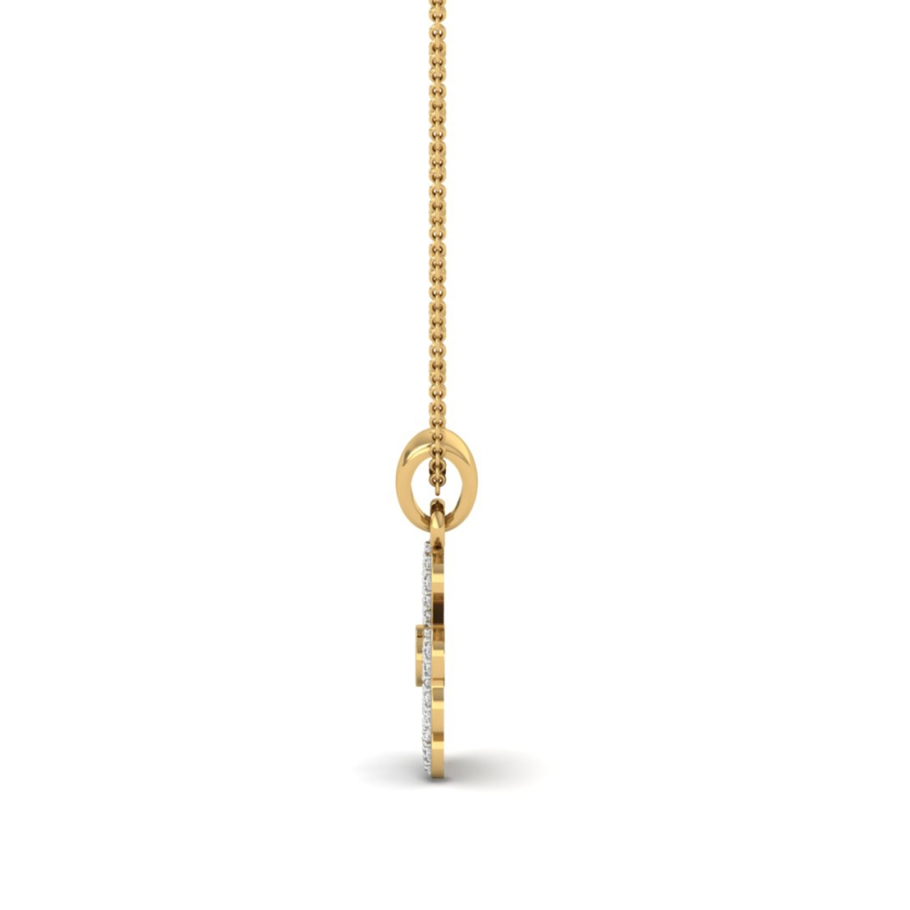 Neel Blossom Diamond Pendant