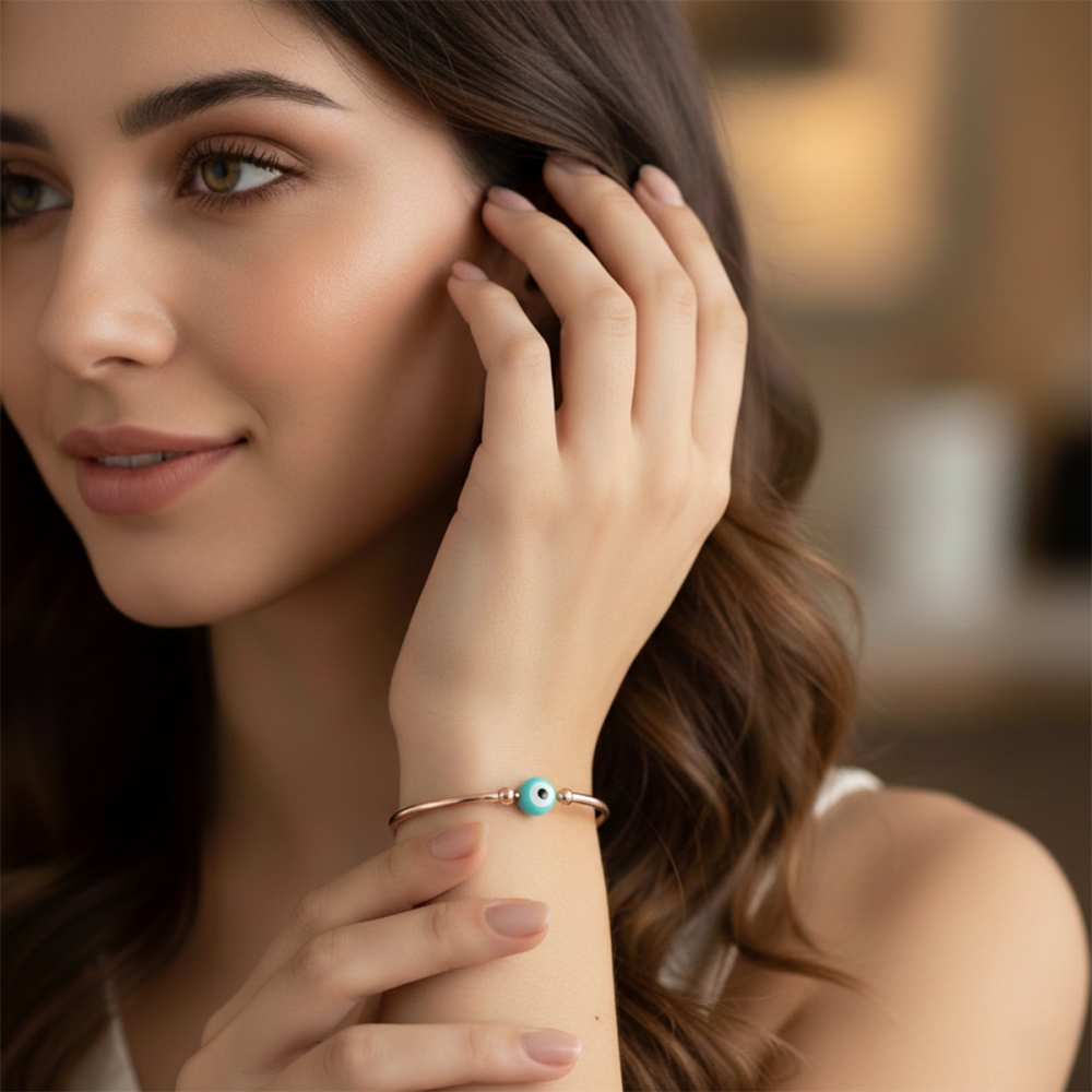 khushi Ocean Eye Gold Bangle