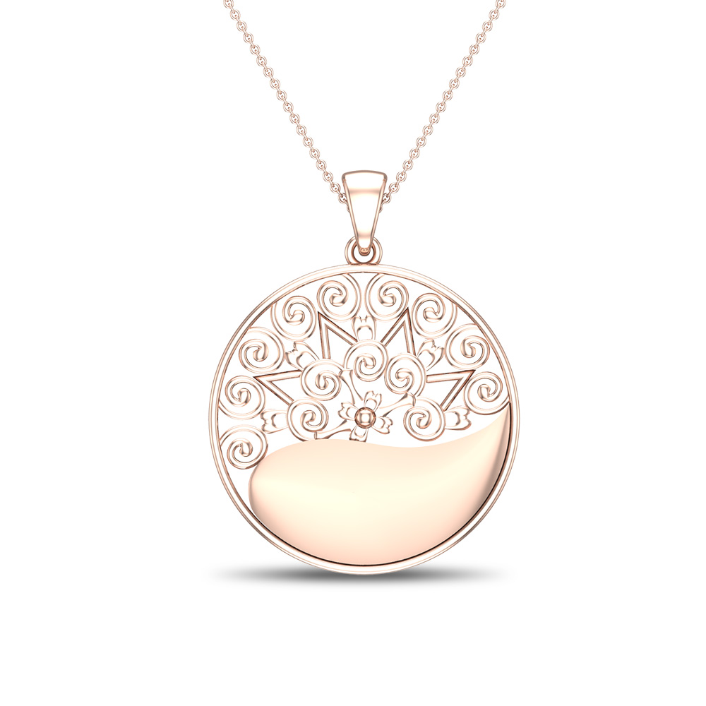 Logan Gold Pendant Designs For Female