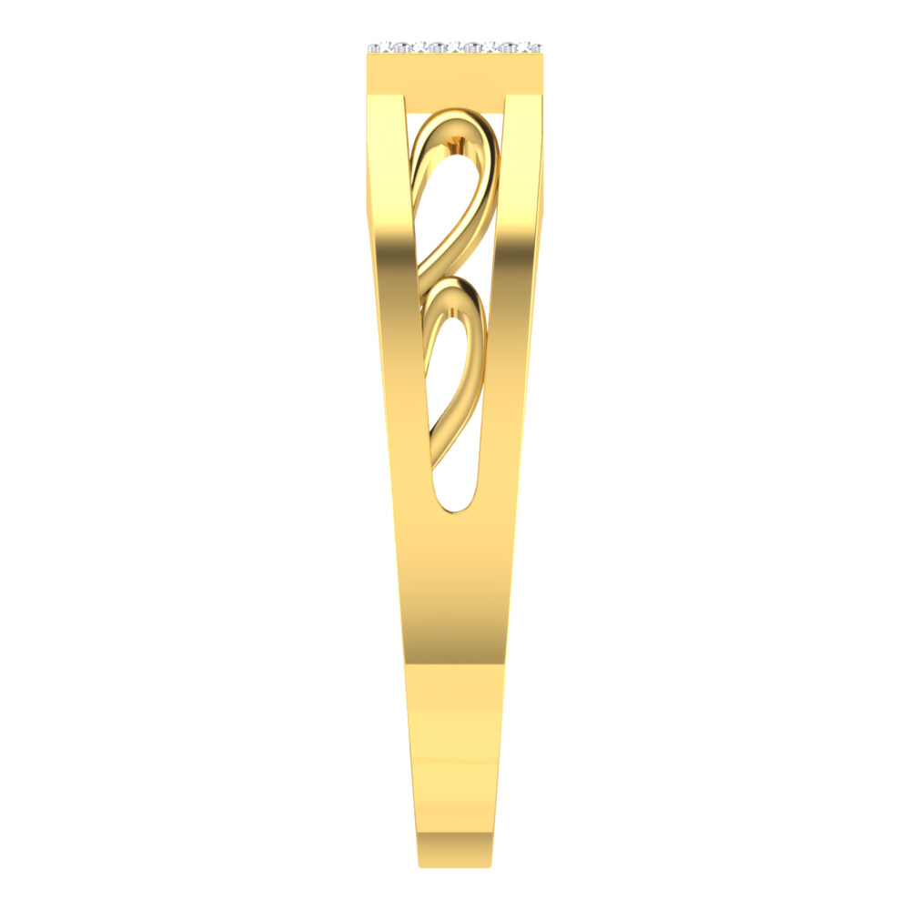 Om Diamond Ring
