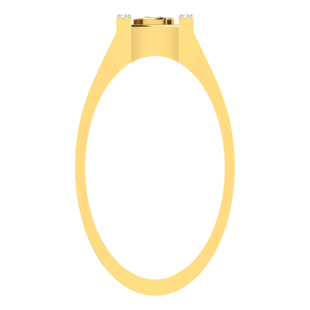 Om Diamond Ring