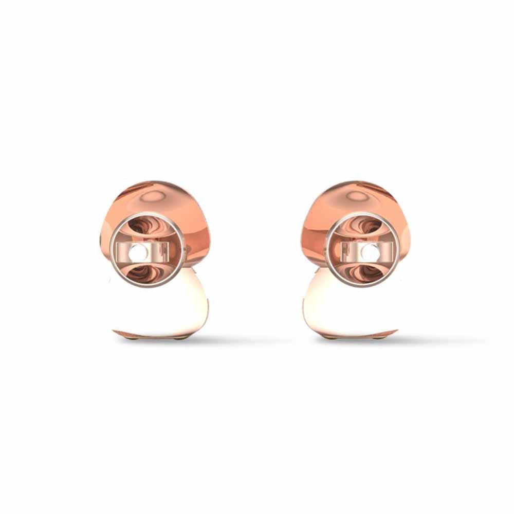 18k Penguin Rose Gold Kid Earrings