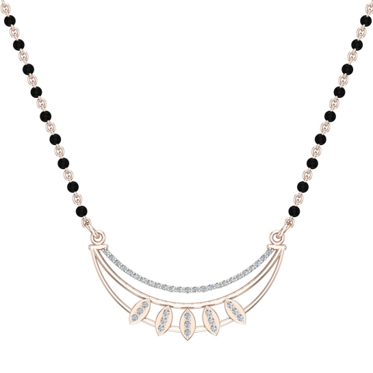 Natalya  Diamond Mangalsutra 