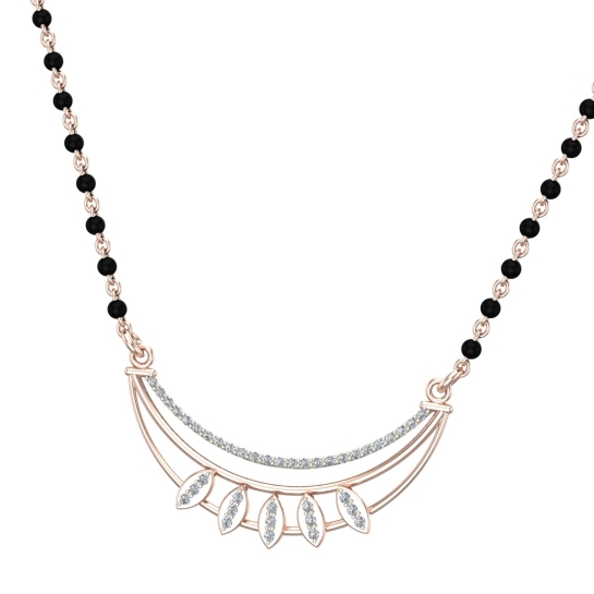 Natalya  Diamond Mangalsutra 