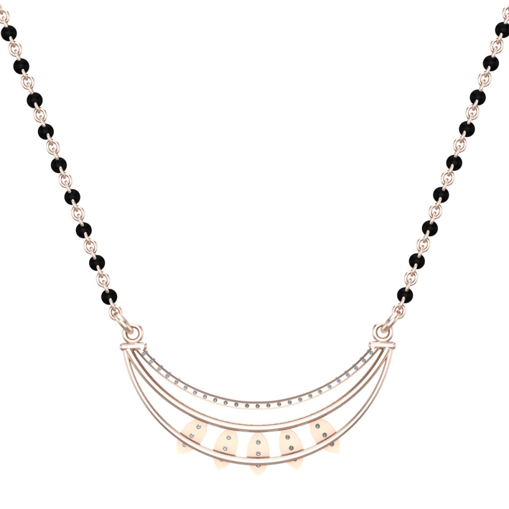 Natalya  Diamond Mangalsutra 