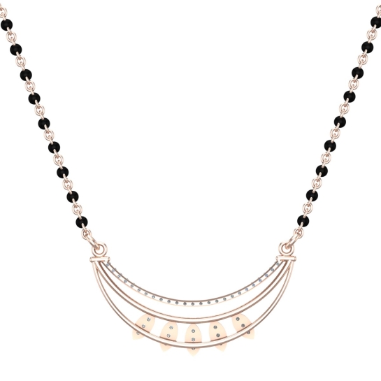 Natalya  Diamond Mangalsutra 