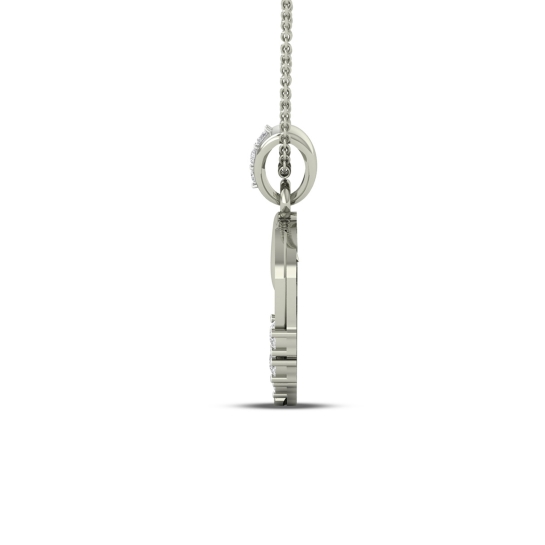 Radiant Love Gold Heart Charm