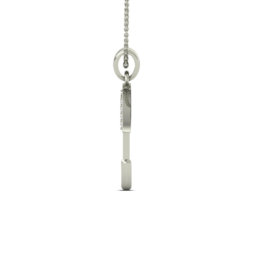 TwinHearts Diamond Butterfly Pendant