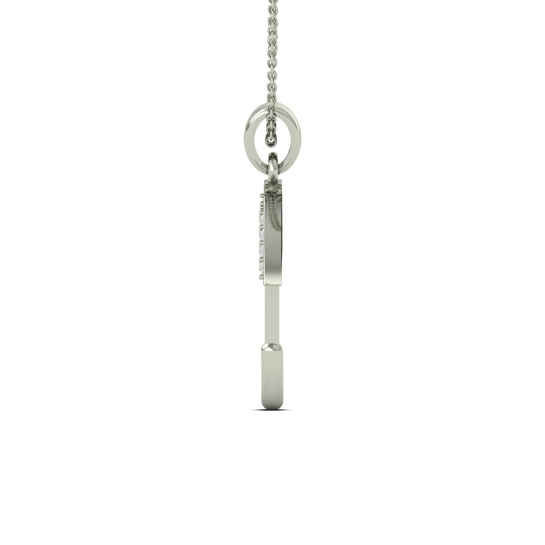 TwinHearts Diamond Butterfly Pendant