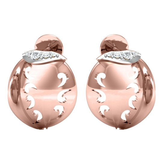 Rajeshri Gold Diamond Earrings 