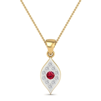 Ruby Bloom Leaf pend&hellip;