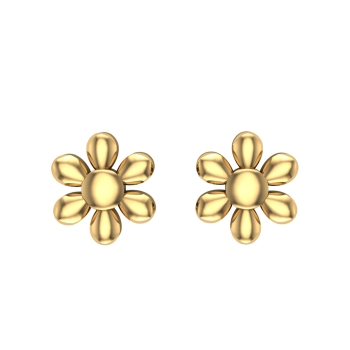 Ruchi Gold Stud Earr&hellip;