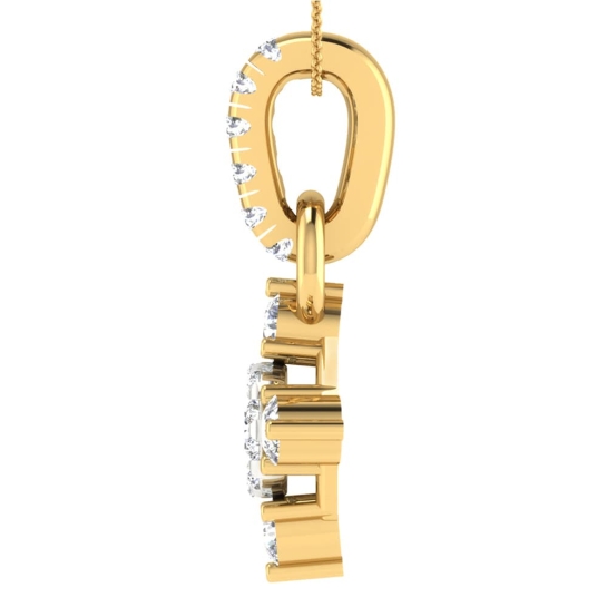 Rubina Ruby Gold Pendant