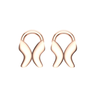 Sapna Gold Stud Earr&hellip;