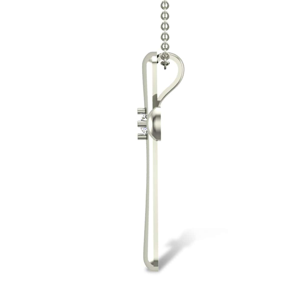 Sariah Jesus Diamond Pendant