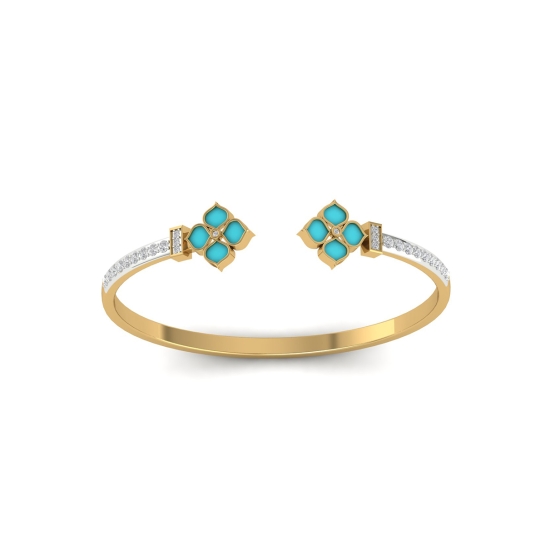 Sky Blossom Open Bangle