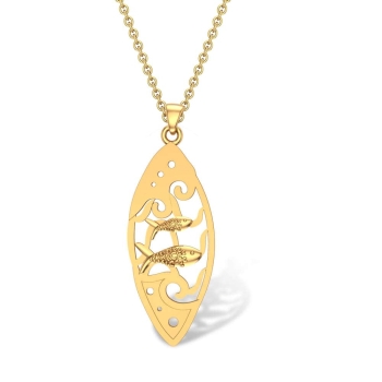 Stormi Fish Gold Pen&hellip;