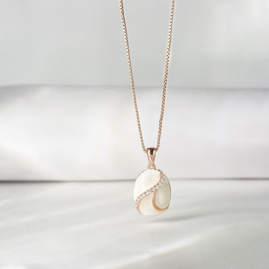 925 Sterling Silver Sushi Pendant