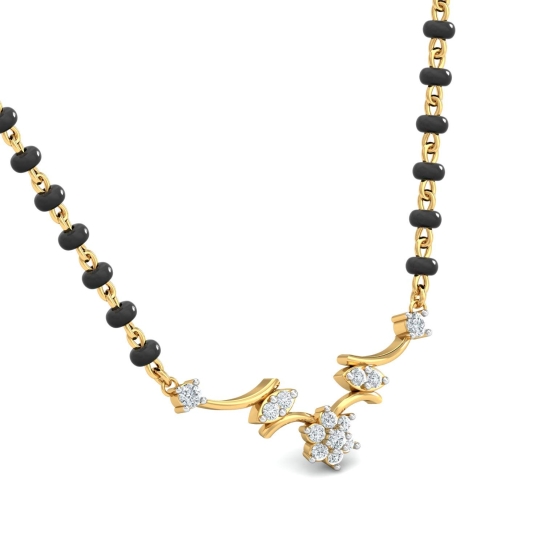 Svadha Diamond Tanmaniya Mangalsutra