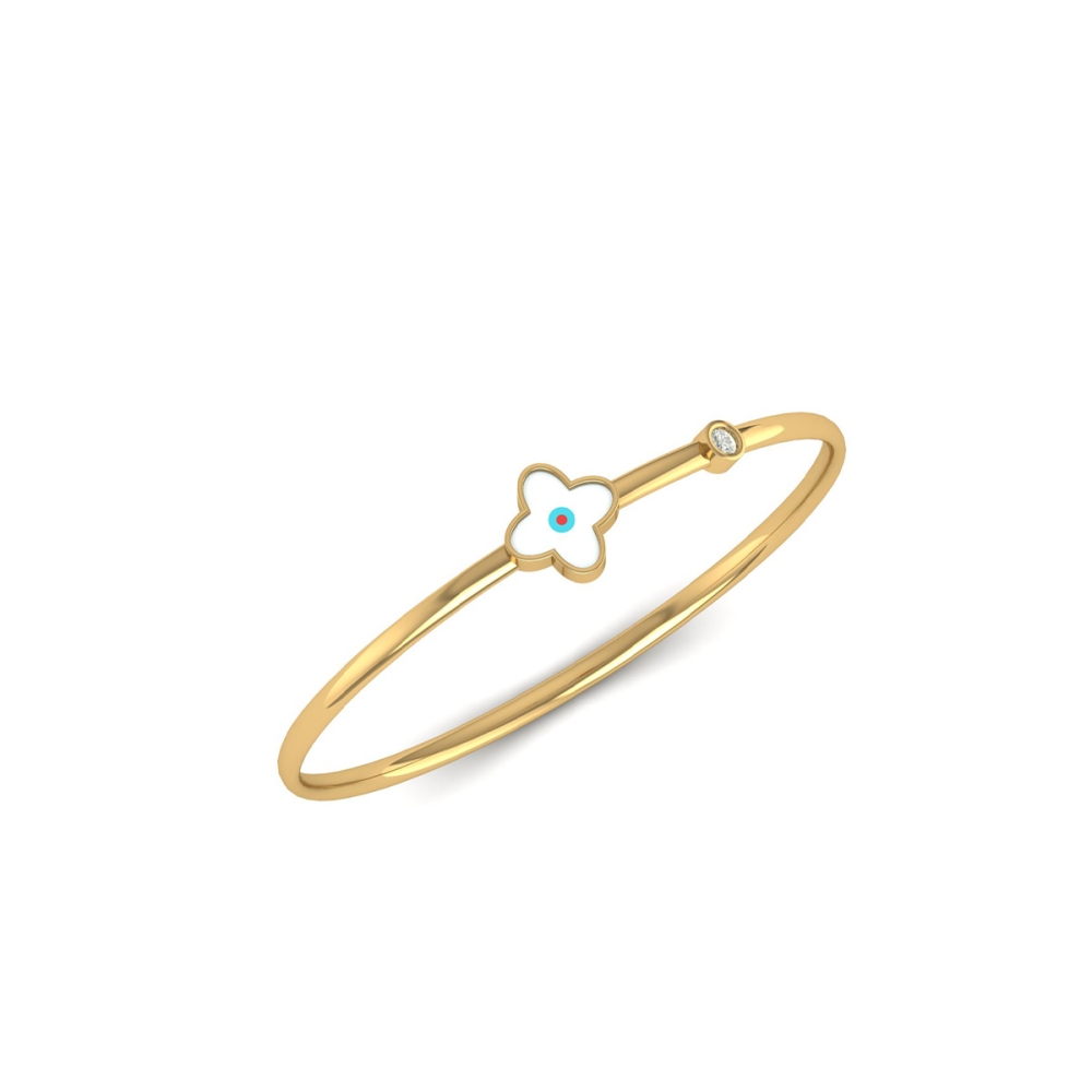 Swarn Pushp Diamond Bangle