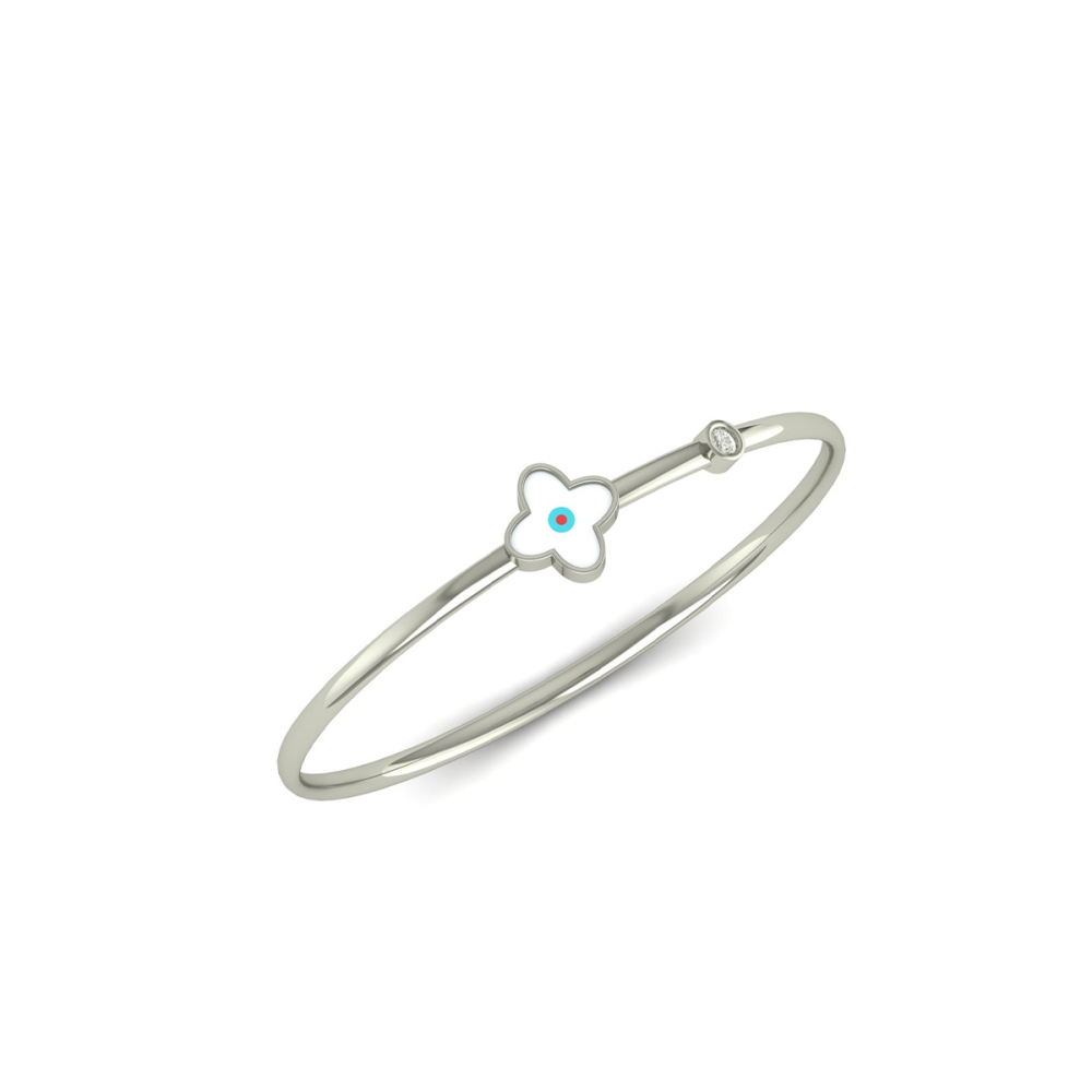 Swarn Pushp Diamond Bangle