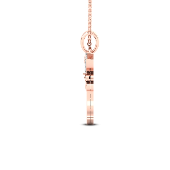 Twinkle Wings Diamond Pendant