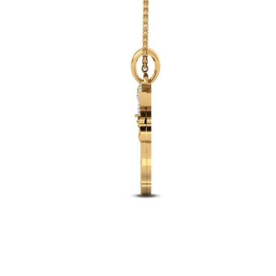 Twinkle Wings Diamond Pendant