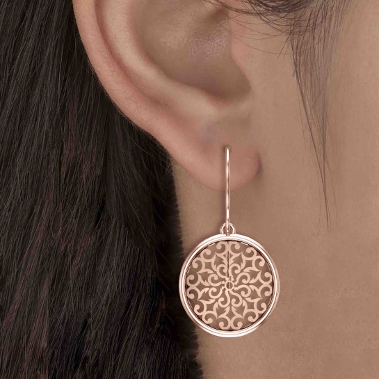 Vembley Rose Gold Dangle Earring