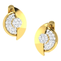 Aruna Yellow Gold Diamond Earrings Aruna Yellow Gold Diamond Earrings