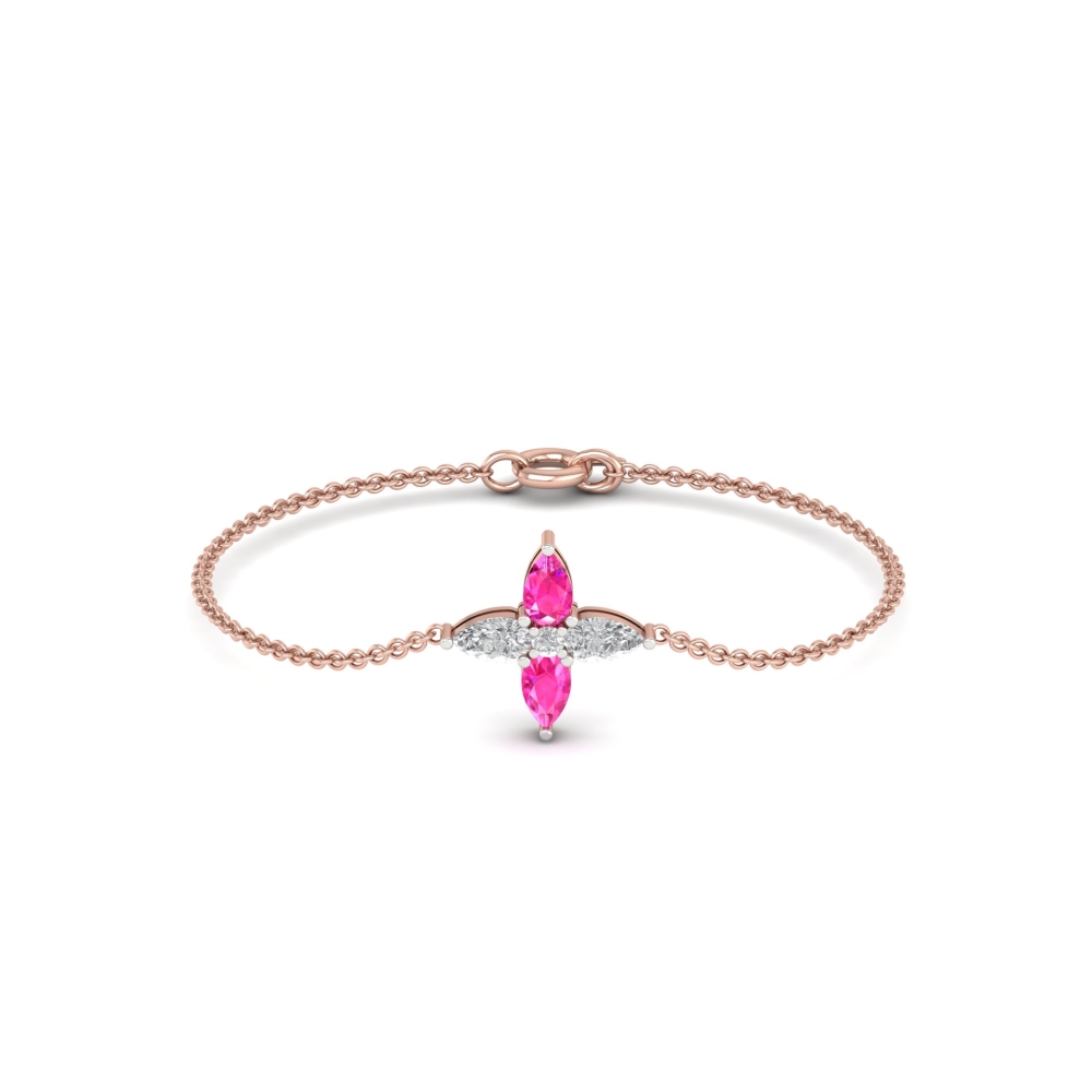 Aaishu Diamond Circle Bracelet
