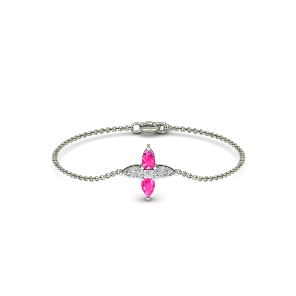 Aaishu Diamond Circle Bracelet