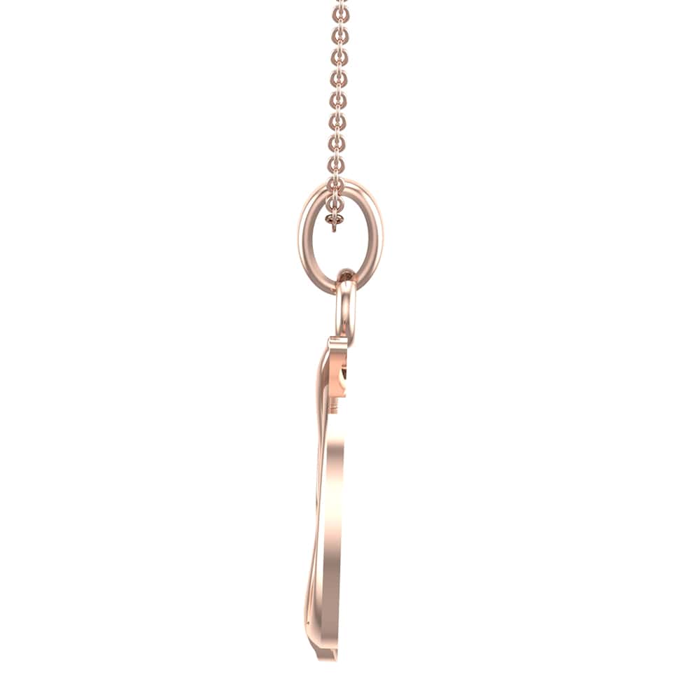 Kristen Initial Diamond Pendant