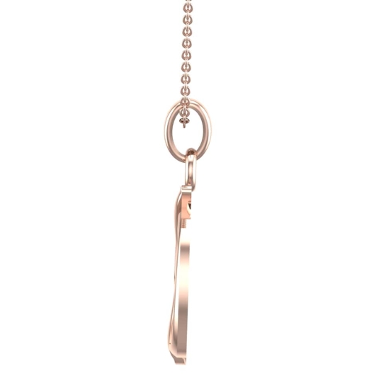 Kristen Initial Diamond Pendant