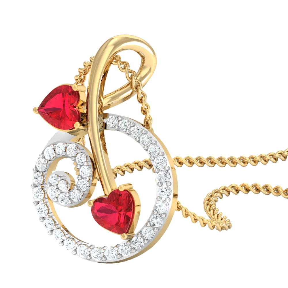 Neeru Gold and Diamond Pendant