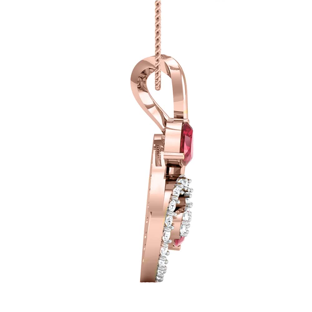 Neeru Gold and Diamond Pendant