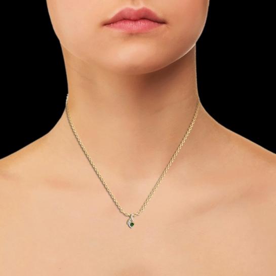 Blossom Gold and Diamond Pendant