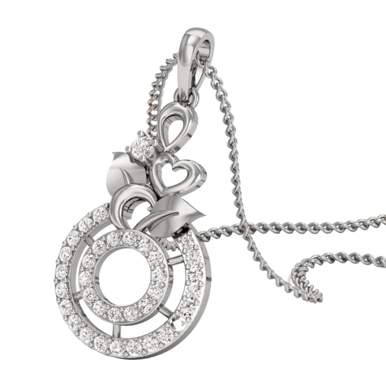Ahalya Gold and Diamond Pendant