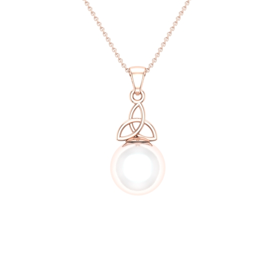 Melanie Pearl Gold Pendant