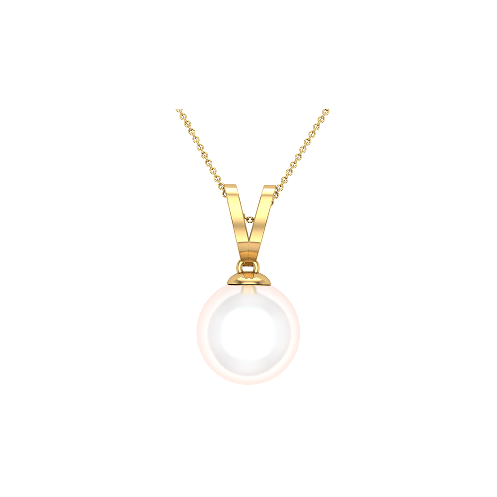 Nora Pearl Gold Pendant