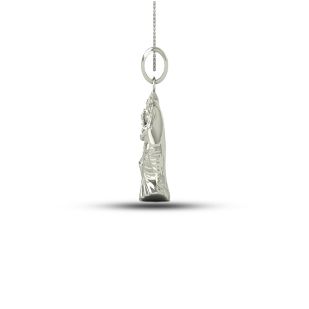 925 Silver Radha-Krishn Pendant 3gram For Men & Women