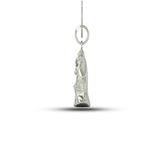 925 Silver Radha-Krishn Pendant 3gram For Men & Women